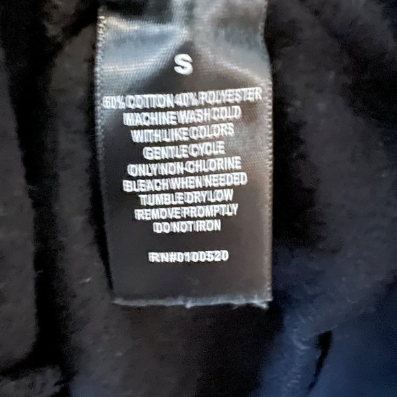 Dota 2 Steam Valve Hoodie Mens Small Black Gray Full Zip NEW - Picture 9 of 13